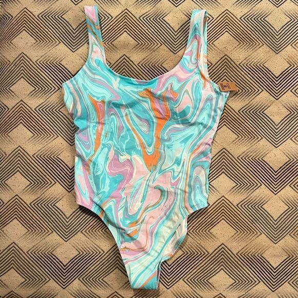 Pink VS One Piece Swimsuit - Picture 1 of 7